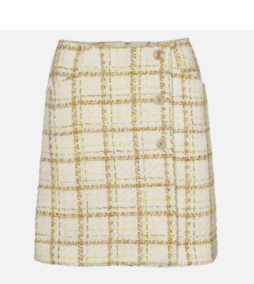 Cabi New NWT Coco Skirt #6362 Yellow white 0 - 16 Was $129