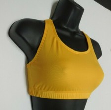 Body Wrappers 0180 Bra Flag Gold Tank w/Criss Cross straps 12-14 Child