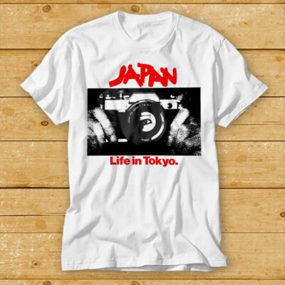 T-Shirt Japan Leben in Tokio Sylvian Synth Bestseller Film Geschenk Musik 2718