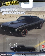 2024 Hot Wheels Fast & Furious Case E, 1970 Plymouth AAR Cuda 1:64 Scale