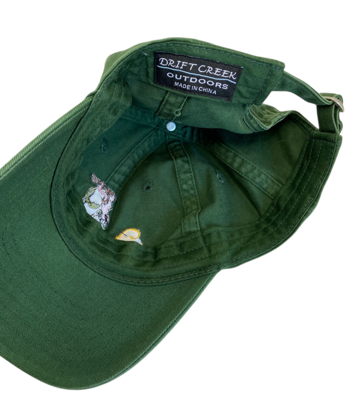 S.E. Alaska Tag Program Hat Strapback Green Embro… - image 8