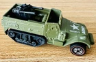 Hot Wheels Redline 1974 Gun Bucket US Army Half Track Military Vehicle