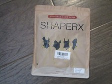 SHAPERX SEAMLESS SHAPER SCULPT TUMMY CONTROL BODYSUIT THONG IN BLACK  SIZE L/XL