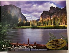 500 Piece Puzzle - Yosemite National Park - Valley View - w/ Reference Poster