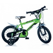 Bicicletta 16 Pollici 4 5 6 7 anni Pedali Rotelle 2 Freni da Bambino Bici Bimbo