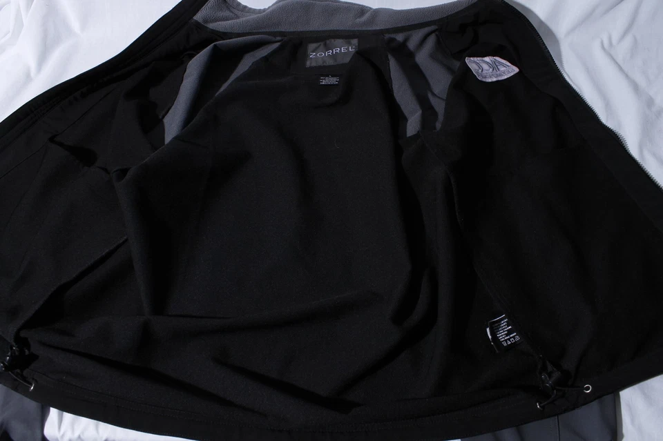 Zorrel ACC Basketball Men's Gray & Black Jacket sz M - Image 4 of 4