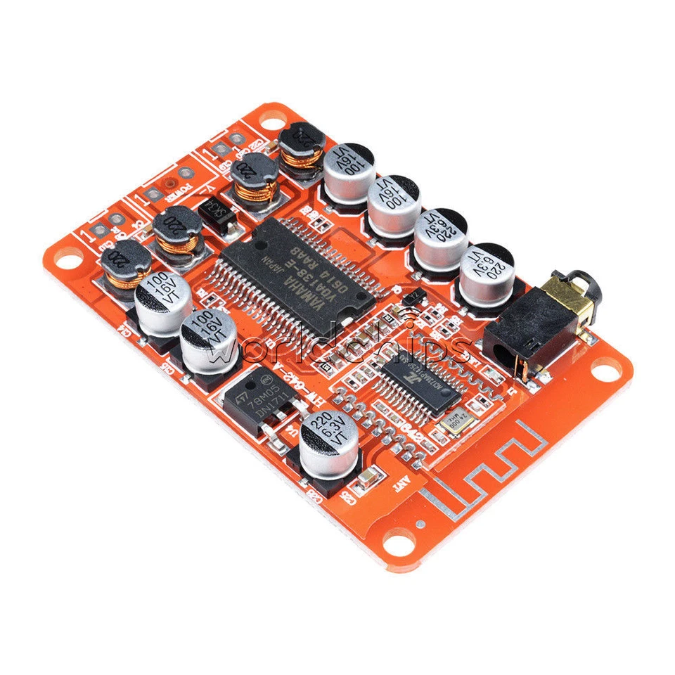 15W*2 Dual Channel YDA138 D Class Yamaha HF187 Bluetooth Amplifier Stereo Board - Image 3 of 4