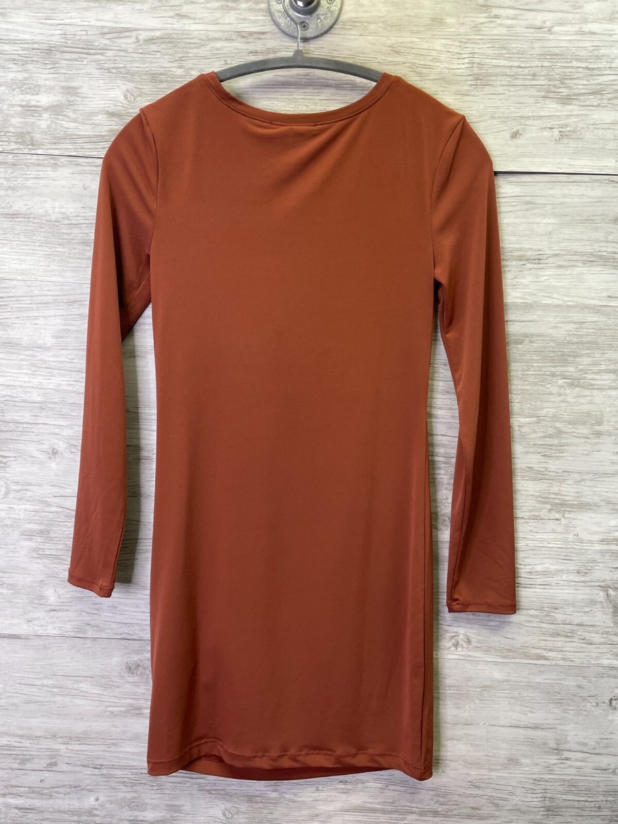 off the shoulder long sleeve ruched dress Maxi Long Sleeve Ruched Fitted Off The Shoulder Bodycon Dress S / Army Green