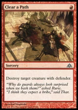 MTG Magic the Gathering Clear a Path (32/172) Dragon's Maze LP