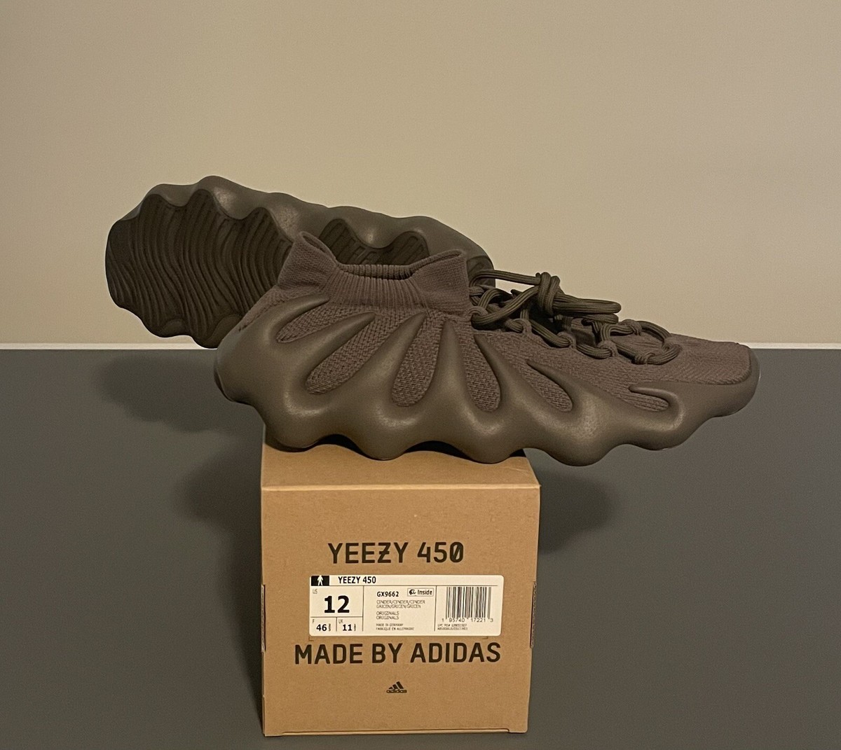 adidas Yeezy 450•Cinder•Size 12•New With Box | eBay