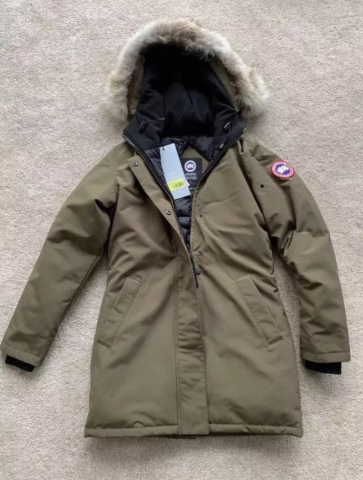 canada goose victoria parka green