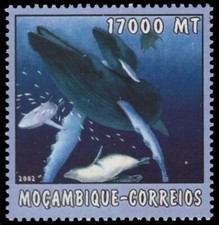 MOZAMBIQUE 1652e - Humpback Whale (pb40401)