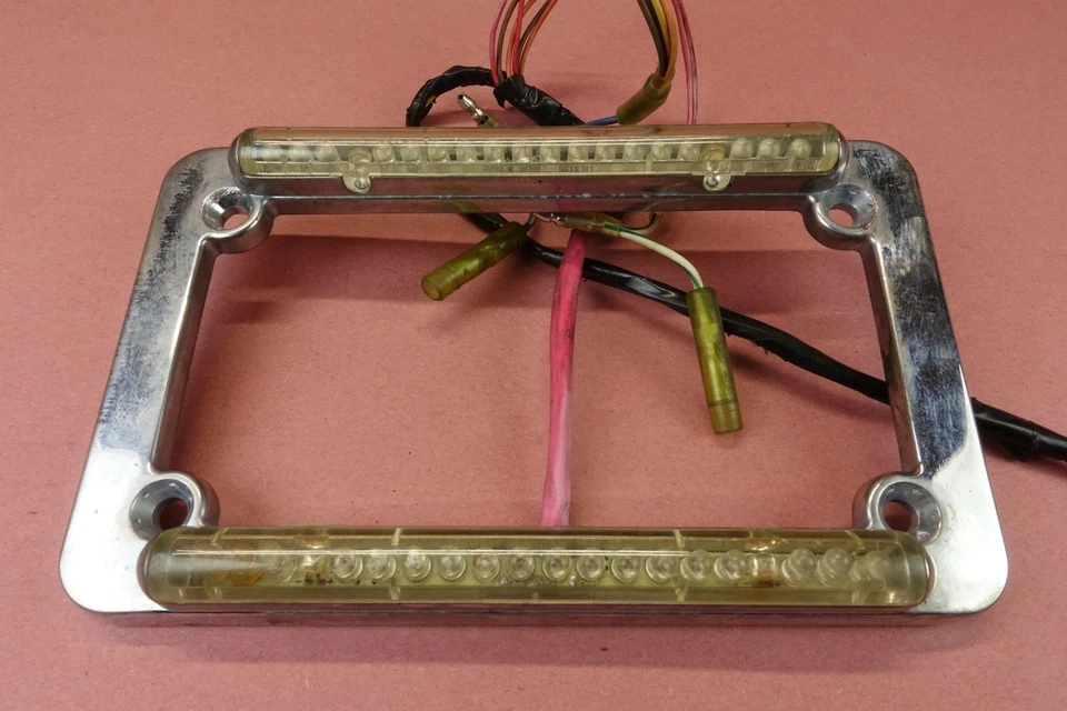 Unidad de luz de matrícula KAWASAKI KZ750H KZ750 KZ 750 LTD 1980-1984 Foto 2 de 4