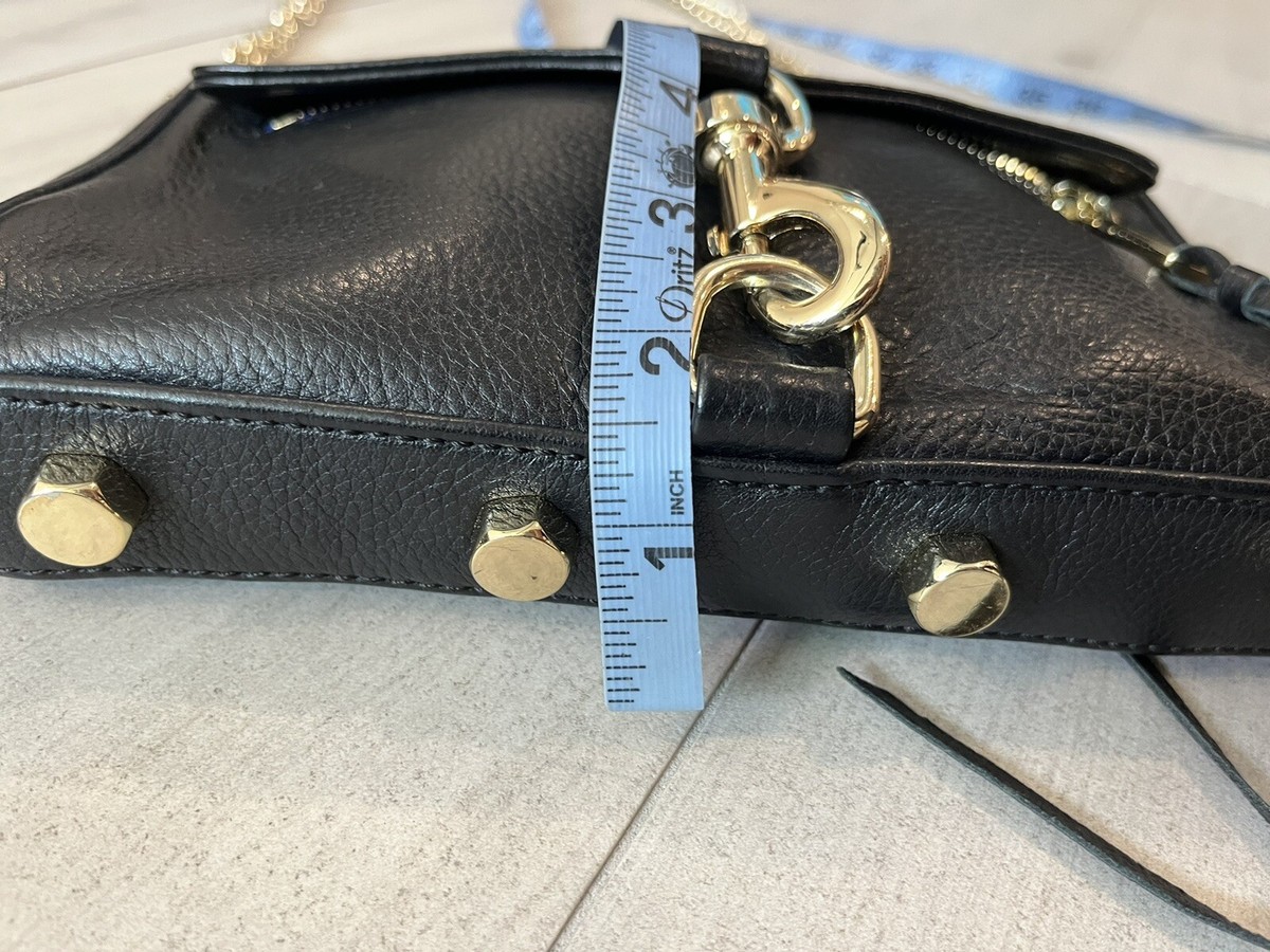 REBECCA MINKOFF Black Crossbody Shoulder Bag Purse Handbag REBECCA MINKOFF Black Crossbody Shoulder Bag Purse Handbag