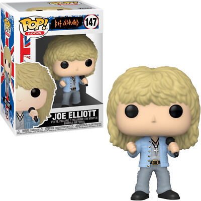 Def Leppard - Joe Elliott 147 - Funko Pop! - Vinyl Figur | eBay