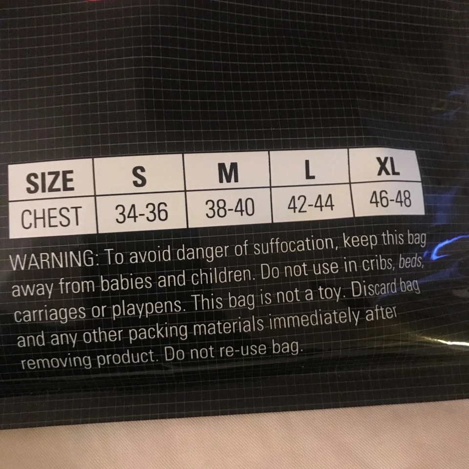 32° Heat Performance Mesh Men Navy  Blue Long Sleeve Crew Neck Shirt Top Size L - Image 3 of 4