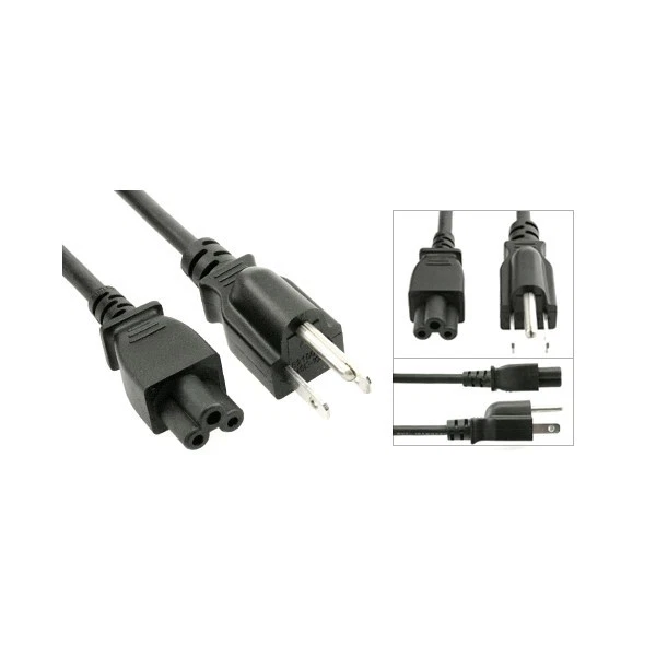 6ft - Emachine E17T4W ET19T6W 17" 19" LCD AC Power Cord for Monitor LCD Cable - Image 2 of 2