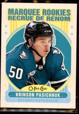 Brinson Pasichnuk 2021-22 O-Pee-Chee Update Marquee Rookies Retro RC #649 San