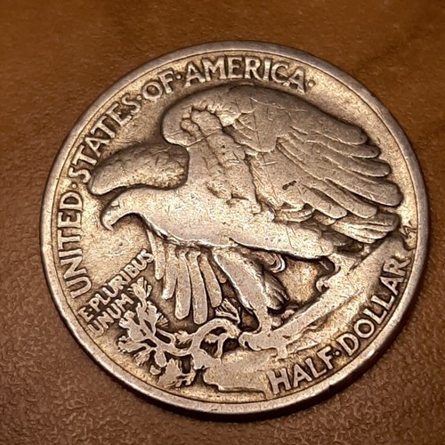 ½ Half Dollar Walking Liberty Silver Coin 1943 P Philadelphia Mint 50C KM#142 - Picture 15 of 17