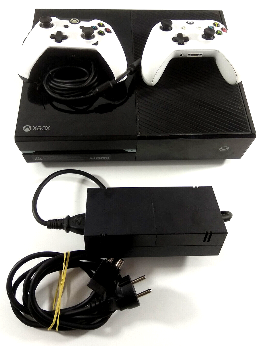 Microsoft Xbox One Model 1540 with 2 Controllers and NBA 2K15 Game