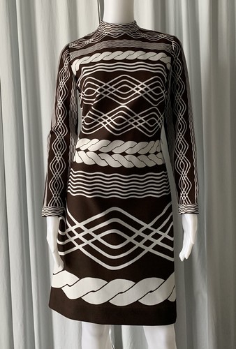 Vintage 70s Leslie Fay Knit For Lord 