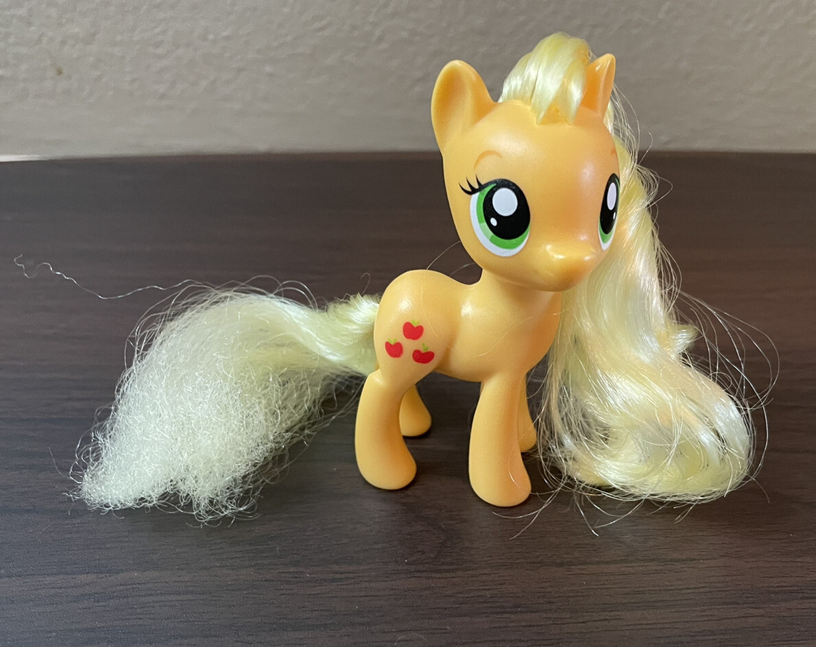 My Little Pony MLP FiM Tinsel Hair Apple Jack 3