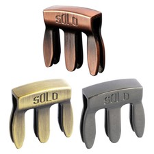 Metal Three Claw Violin Mute Practice Violin Silencer for 1/2,3/4,4/4 Violin