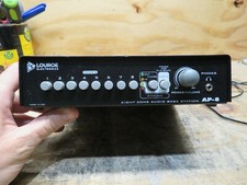 LOUROE ELECTRONICS AP-8 EIGHT ZONE AUDIO SURVEILLANCE w ADAPTER