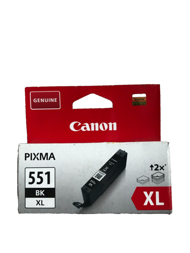 Cartouche D'Encre Canon CLI-551BK, CLI-551 Noire