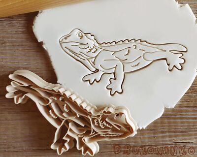 Lizard2 Sleeker Pet Home Kitchen Cookie Cutter Pastry Fondant