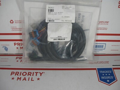 WESTERN FISHER SNOW PLOW- NEW 4 PORT HEADLIGHT HARNESS 26352 FOR SOME HB-3 HB4