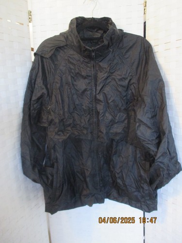 Eddie Bauer Waterproof Packable Hooded Parka Raincoat Mens L - Picture 2 of 9