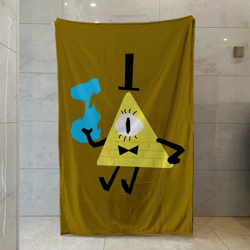 Gravity Falls Bill Code Fleece Blanket Cartoon Print Bed Blanket Sofa Blanket - Picture 38 of 54