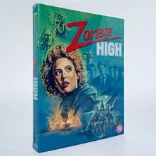 Zombie High Slipcase Region B Blu-ray 88 Films UK School That Ate My Brain