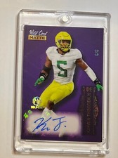 2022 Matte Wild Card Kayvon Thibodeaux Rookie card # MB-A SIGNED RARE 3/3 ONLY!