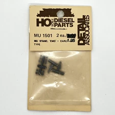 Detail Associates HO Scale MU 1501 Stand EMD Early GP Type Diesel Part 2 pcs