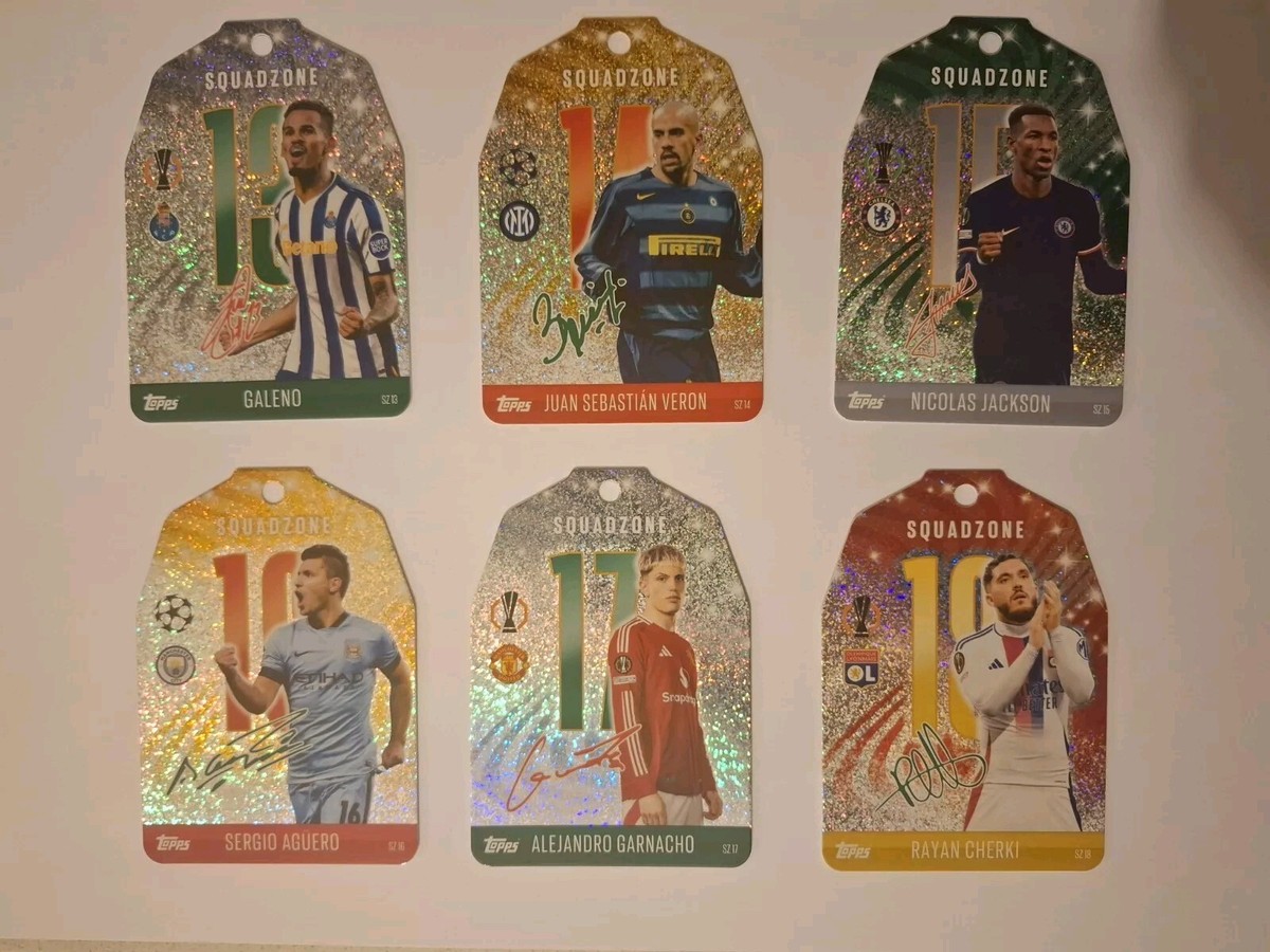 Topps Match Attax 24/25 Festive Edition Squad Zone SZ1