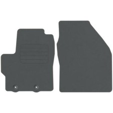 Velours Fußmatten für Toyota Yaris IV ab Bj. 2020 NEU Automatten VORNE GRAU STD