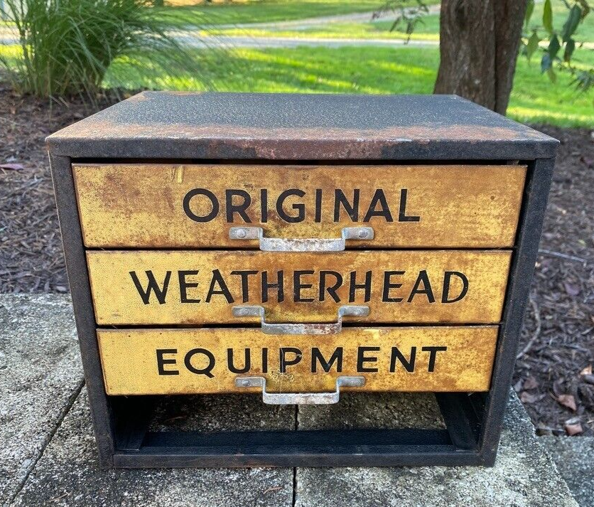 USA VINTAGE weatherhead パーツキャビネット 20口 USA VINTAGE