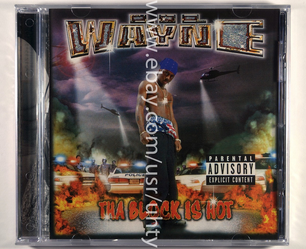 LIL WAYNE THA BLOCK IS HOT RARE UKR ORIGINAL CD SOUTHERN