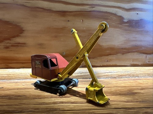 MATCHBOX BULLDOZER, POWER SHOVEL, EXCAVATOR, DUMP TRUCK 4 PIECE BUNDLE VINTAGE - Picture 12 of 18