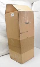 Glitzhome Set of 2 Wash-White Farmhouse Wooden Shutter Lanterns Candle Holders