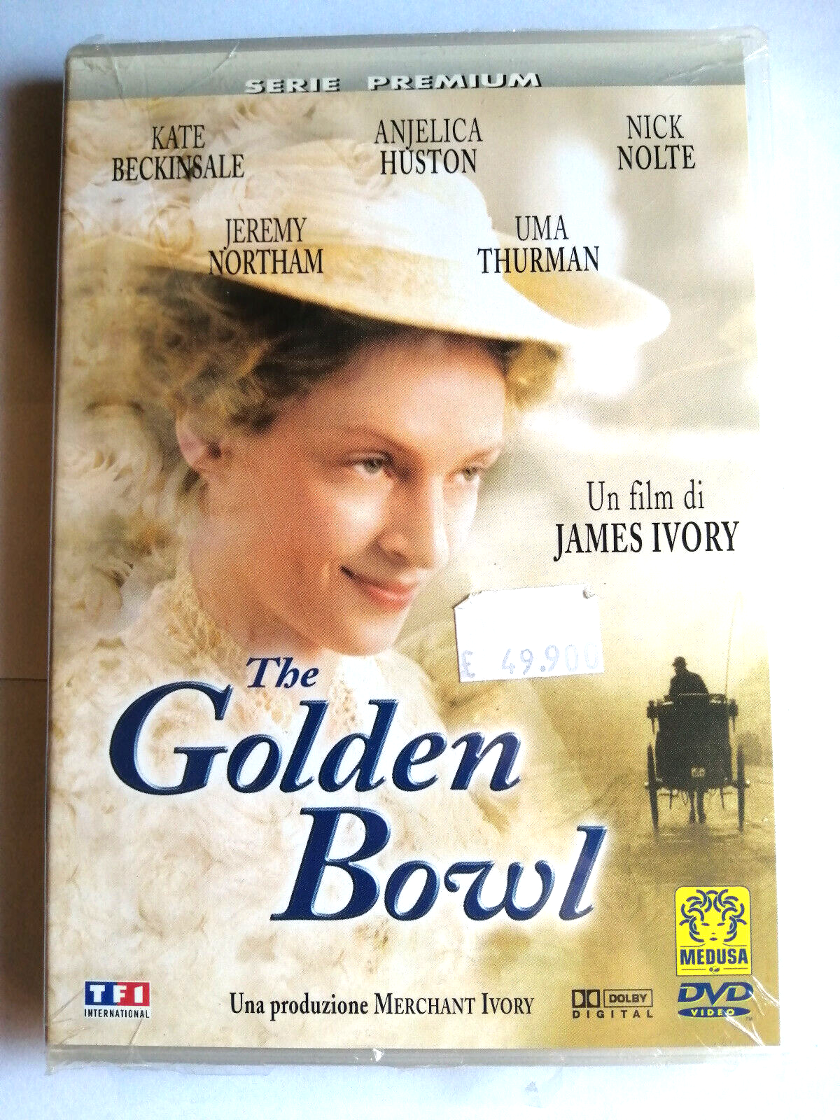 THE GOLDEN BOWL DVD SIGILLATO Nick Nolte Uma Thurman Anjelica Huston