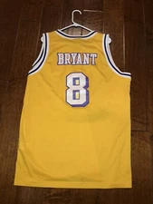 Vintage Kobe Bryant Bike Rewind Jersey Los Angeles Lakers Number 8 Size XL +2