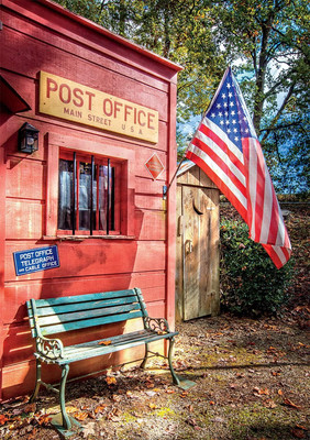 - Celebrate Life Gallery - Old Timey Post Office - 500 Piece Jigsaw Puzzle for A