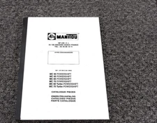 Manitou MC60 Powershift Forklift Lift Truck Parts Catalog Manual Ref: 547 309 C
