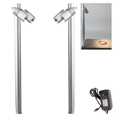 2pcs Jewelry showcase Display LED Pole Light 4000K for retail store Display