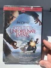 Lemony Snicket's a Series of Unfortunate Events DVD, Full Screen Edition NEW