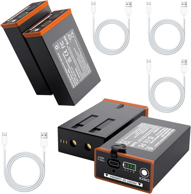 4 Pack 5.0Ah New Power Mag Rechargeable Lithium-Ion Battery, Compatible with Mou