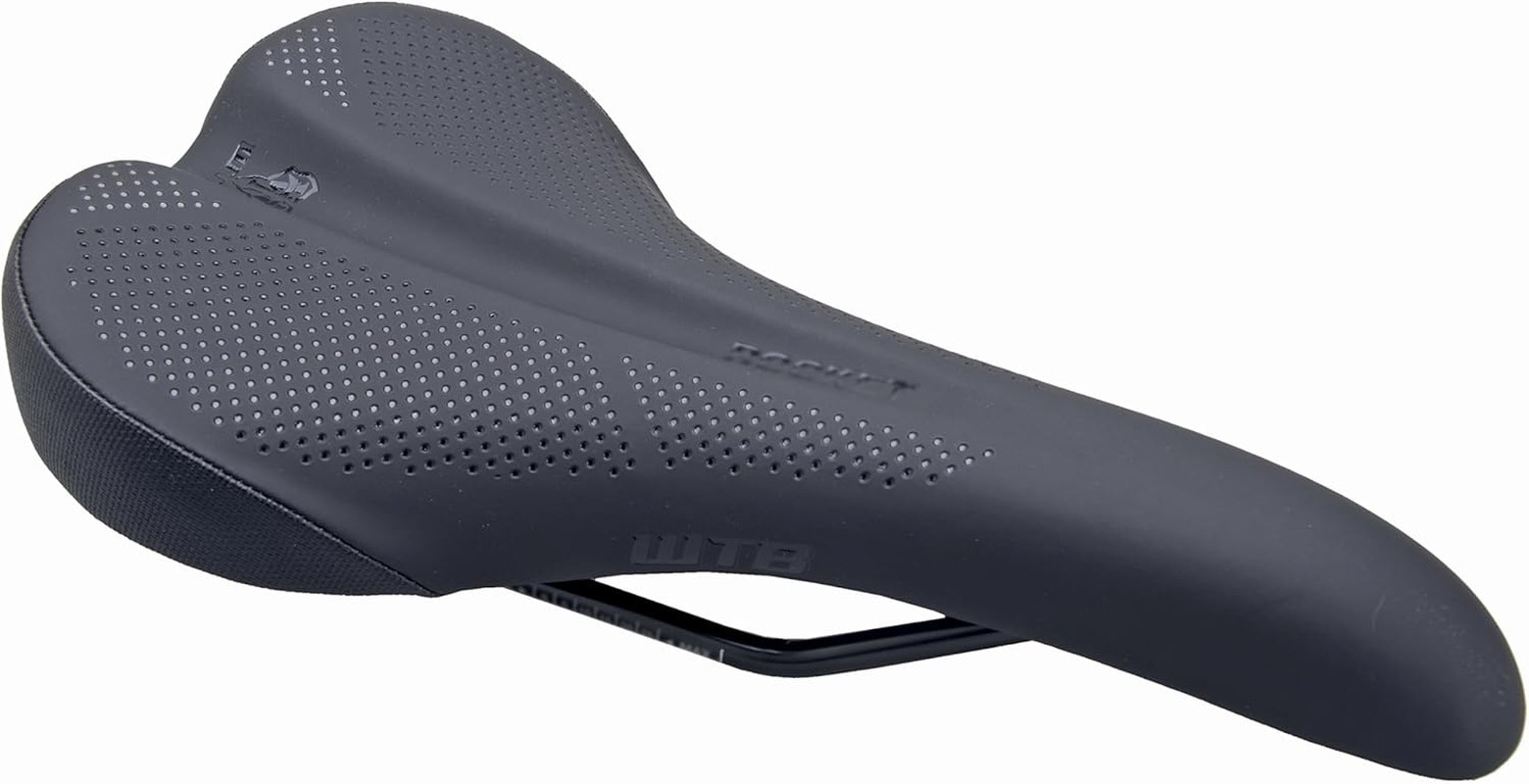 Rocket Bike Seat (Saddle) - Thick Padding - Medium Width - Mountain & Gravel (S